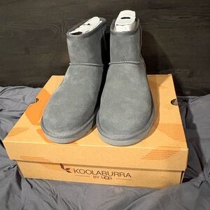 Koolaburra Charcoal Winter Boots